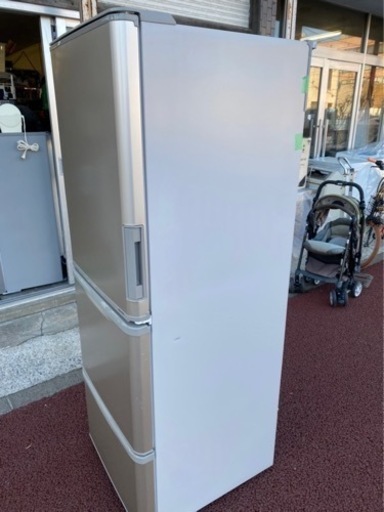 SHARP　シャープ　ノンフロン冷凍冷蔵庫　2018年製　SJ-W352D-N　どっちもドア　350L　省スペース　動作確認済