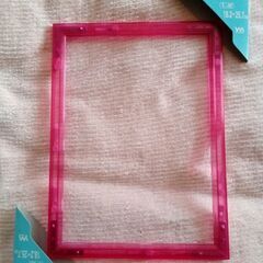 🖼クリアフレーム ピンク🖼の画像
