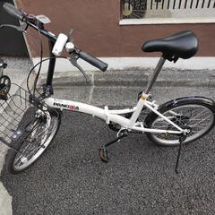 PANGAEA(パンゲア)  折りたたみ自転車 ノーパンクタイヤ...