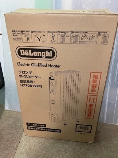 DeLonghi オイルヒーター　H770812EFS