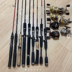 早い者勝ち！　転売可能！バス釣り引退セット！