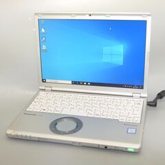 新品SSD 中古美品 日本製 ノートパソコン 12.1型 Panasonic CF-SZ6H17VS 第7世代Core i5 8GB DVDRW 無線 Bluetooth Win10 Office