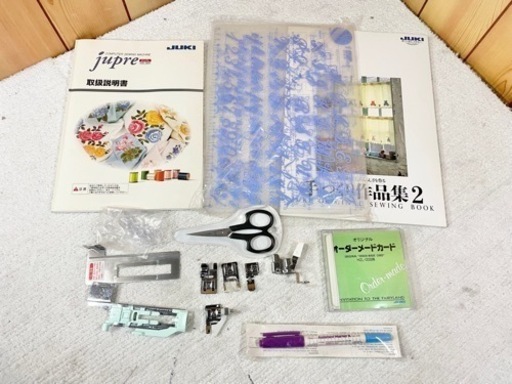 ジューキ JUKI 刺繍ミシン ジュプレ HZL-009  刺繍カード