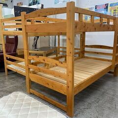 【愛品館 江戸川店】家具の里 2段ベッド ID:153-017567-007