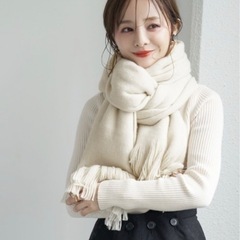 【新品未開封】マフラー(グレー)の画像