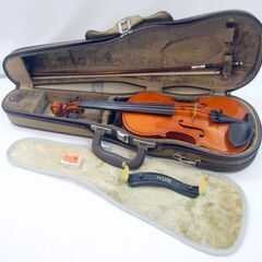 メンテ済み スズキバイオリン No330 分数 1/2 1987年 未使用弓