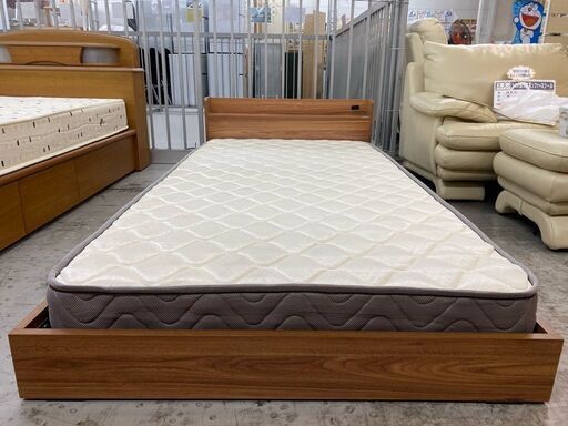 【愛品館 江戸川店】ニトリ シングルベッド ID:153-017745-007