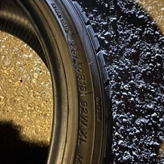 レーダー　rz500 バリ溝　ドリケツ　225 40 r18 2本の画像