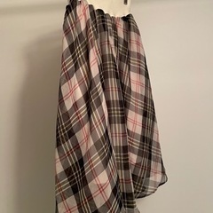 【Spick&Span】バーバリー風スカート  MADE IN JAPAN/日本製 スピック アンド スパンの画像