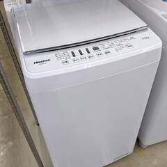 ⭐️ガラストップ⭐️ Hisense ハイセンス 5.5Kg洗濯機 HW-G55B 2020年式 1210-03