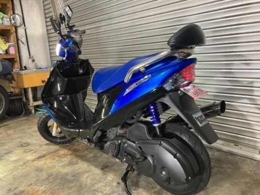 アドレスV125g ⑧ Ｋ7カスタム車　