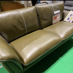 本革ソファ　グリーン　☆美品☆