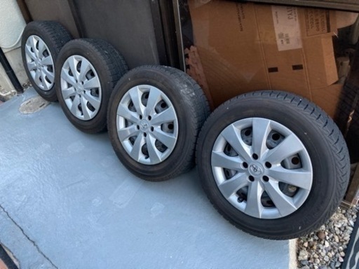 トヨタ純正スチールホィールタイヤセット