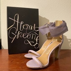 〈Atomic Green〉ヒールサンダル（23.5cm）