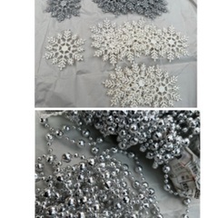 【相談中】電飾付クリスマスツリー（約137センチ）&オーナメントの画像