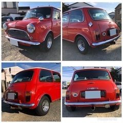 昭和58年式　ローバーミニ　1000CC 左ハンドル　MT カスタム ﻿の画像