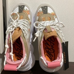 スニーカー　ユニセックス　チェーンソール厚底　25.0㎝の画像