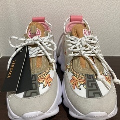 スニーカー　ユニセックス　チェーンソール厚底　25.0㎝の画像