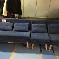 ☆中古 激安！！￥15,800！！＜店長おすすめ！＞ソファ3点　2人用＋1人用　家具　【BBL065】