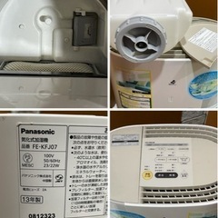 値下げしました🌸 パナソニック　気化式加湿器　FE-KFJ07の画像