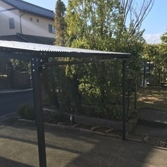 組立キット　カーポート　車庫　ガレージ　洗濯物の干し場　練習場　10尺の画像