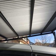 組立キット　カーポート　車庫　ガレージ　洗濯物の干し場　練習場　10尺の画像