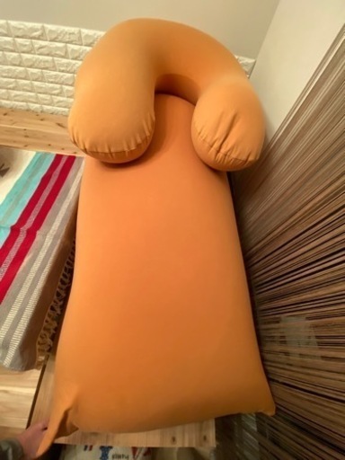 ヨギボーマックスとヨギボーサポート　キャメル　Yogibo