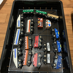 木製レールセット（取引中）の画像