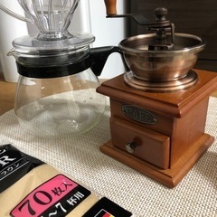 セラミックコーヒーミルセット