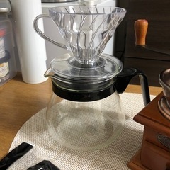 セラミックコーヒーミルセットの画像