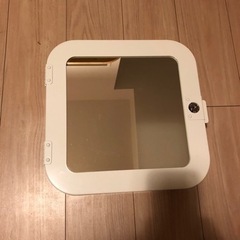 IKEA ミラーキャビネット　白　お譲りします