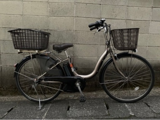 【電動自転車】ほぼ未使用❗️美品❗️ヤマハ　パス　26インチ　8.9ah新品バッテリー付　若林自転車　膳所SALE❗️