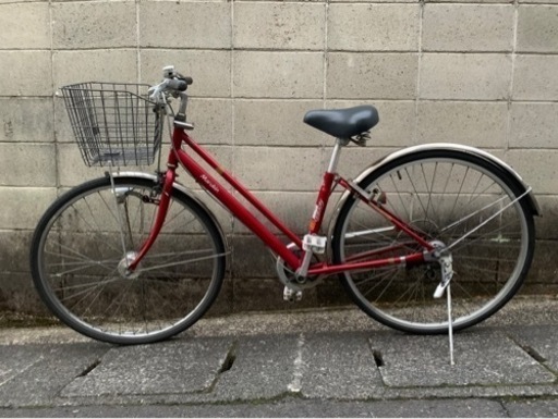 【整備済自転車】27インチ6段変速LEDオートライト付　美品❗️若林自転車　膳所SALE❗️