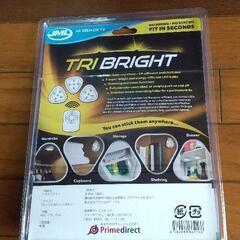 値下げ『LEDライト３個』リモコン付き、未使用の画像