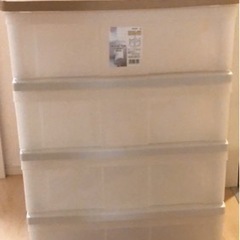 アイリス収納ケース 4段の画像