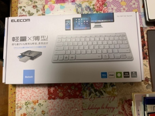 ELECOMブルートゥース　キーボードtkーfbp102シリーズ