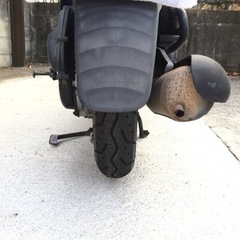 【訳あり】原付　ヤマハ　JOG(黒)の画像