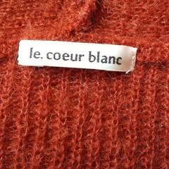 【取引先決定】ルクールブラン モヘア Vネックの画像