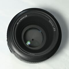AF-S NIKKOR 50mm f/1.8G 保護フィルター付き
