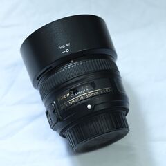 AF-S NIKKOR 50mm f/1.8G 保護フィルター付き