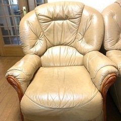 デンマーク家具🇩🇰本革ソファセット　の画像