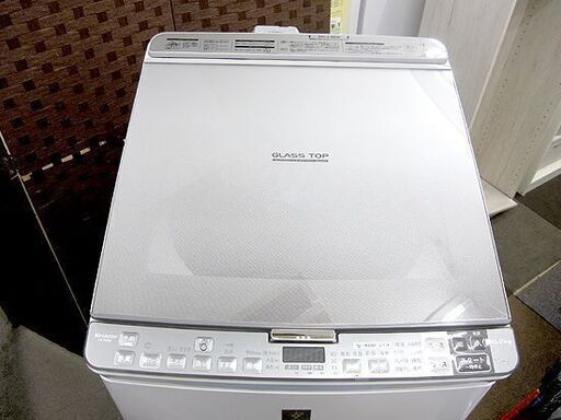 2017年製 10.0kg 乾燥付き 洗濯機 シャープ 乾燥5kg ES-PX10A SHARP 縦型 大型 全自動 札幌 北20条店