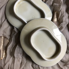 昔の小皿　2枚✌️おめでたい太鼓柄の画像