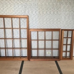 【sold】障子戸　障子無し