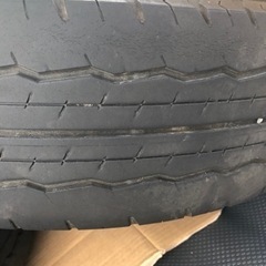【あげます！】ハイエース純正スチールホイール（タイヤおまけ程度）の画像