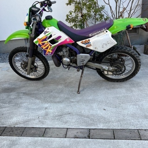 KDX220SR 2オーナー　不動車　要整備