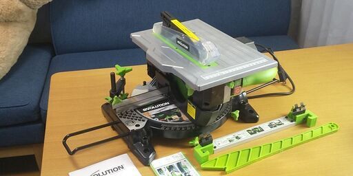 2WAY丸ノコ 【万能卓上丸ノコ&木工専用テーブルソー】使用品