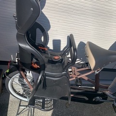 （取り引き中）価格変更【美品】丸石フラッカーズココッティ 子供乗せ自転車　20インチ　非電動の画像