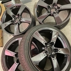 ※急ぎ　RX-8 前期　純正ホイール4本　新品タイヤ2本付き　（取り引き中）