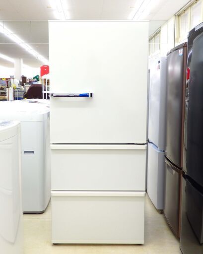 北海道/千歳市 1か月保証付！2018年製 AQUA/アクア 272L冷蔵庫 AQR-SV27H ホワイト幅60×奥行65.7×高さ141.9㎝ 右開きドア 近郊配送/店頭でのお受渡し大歓迎
